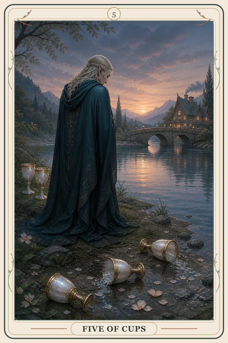 Five of Cups