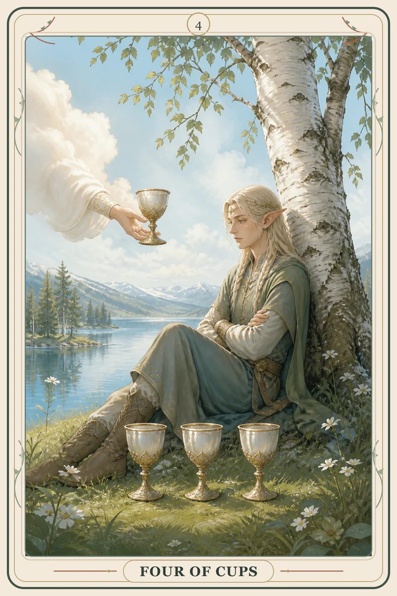 Four of Cups