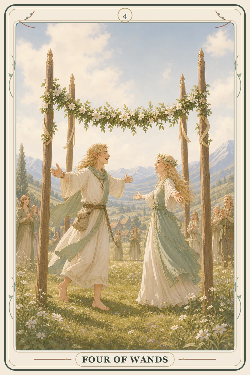 Four of Wands