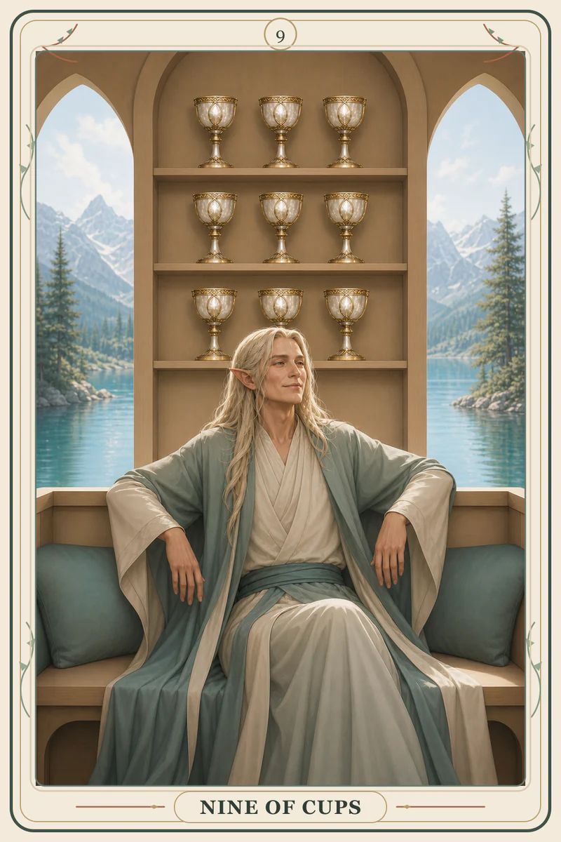 Nine of Cups