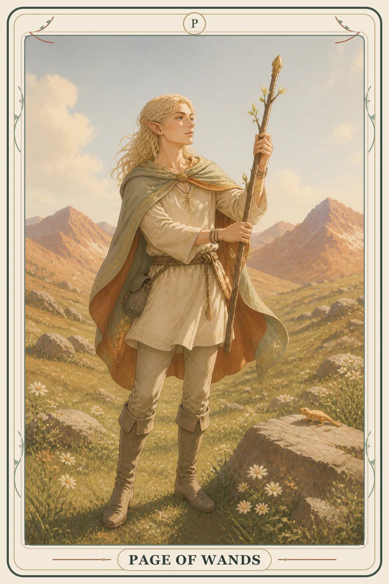 Page of Wands