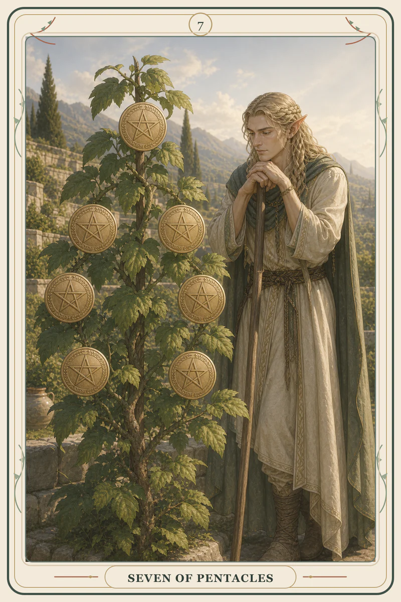 Seven of Pentacles