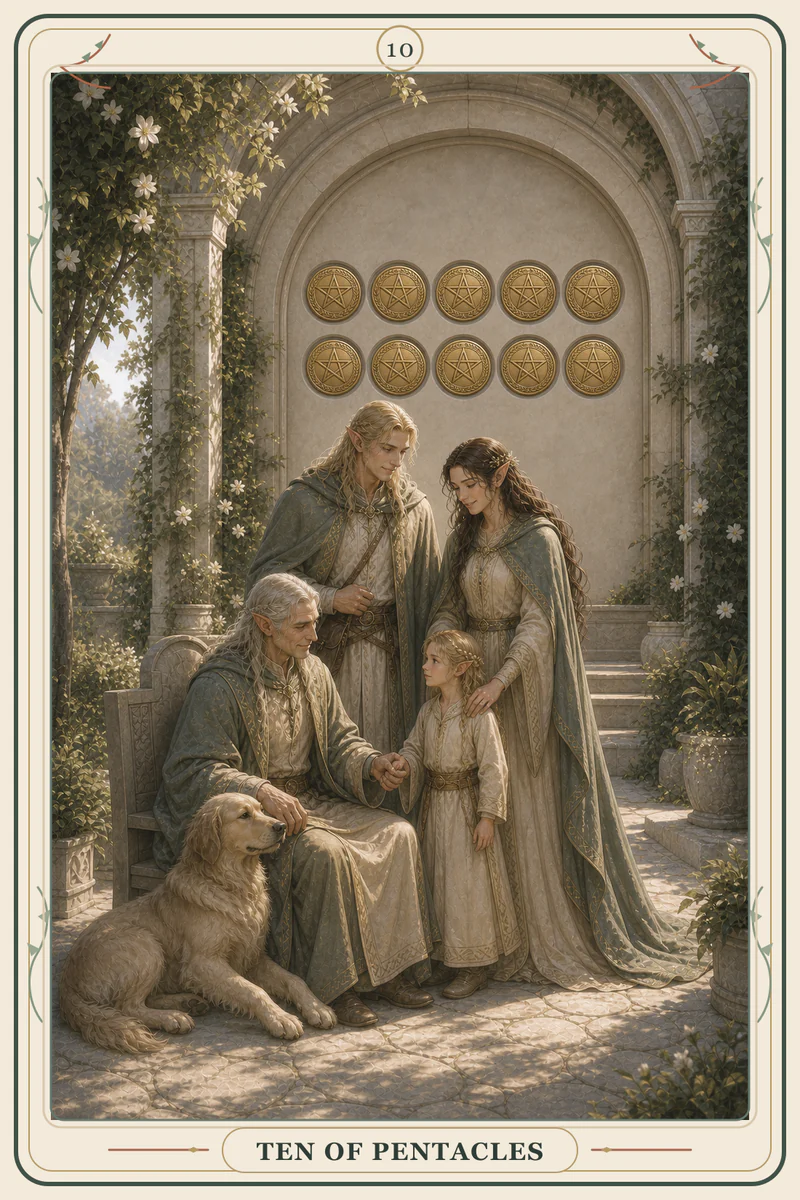 Ten of Pentacles